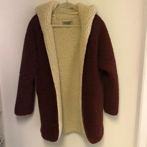 Urban Outfitters Ecote Reversible Teddy Jacket